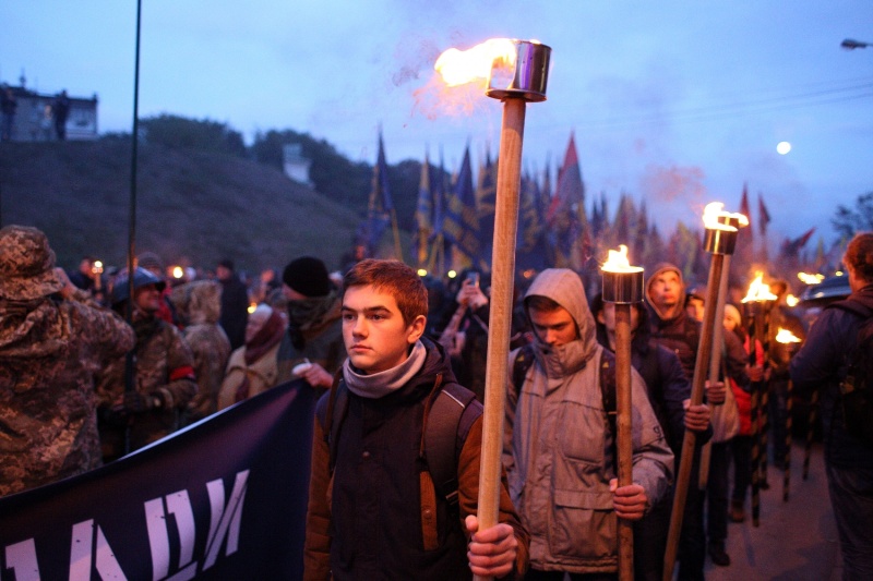 "Марш нації" у Києві: активісти зажадали відмовитися від виборів на Донбасі